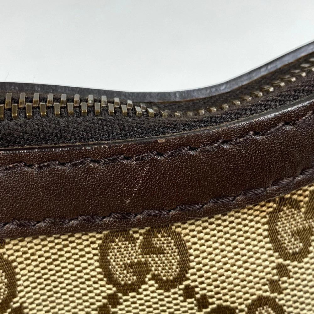 Gucci GG Shoulder Bag Hobo interlocking GG canvas brown - Picture 5 of 7